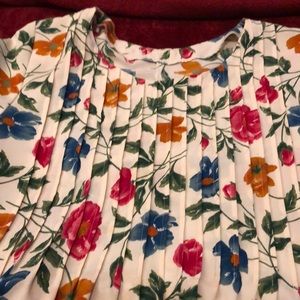 Handmade floral dress size 16